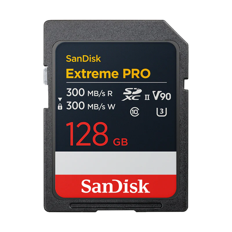 SANDISK EXTREME PRO SDXC UHS-II 128GB 300MB/S