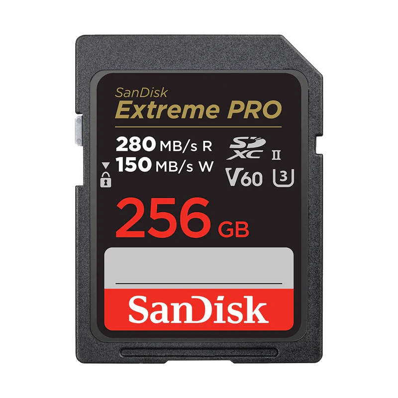 SANDISK EXTREME PRO SDXC UHS-II 256GB (280MB/S)