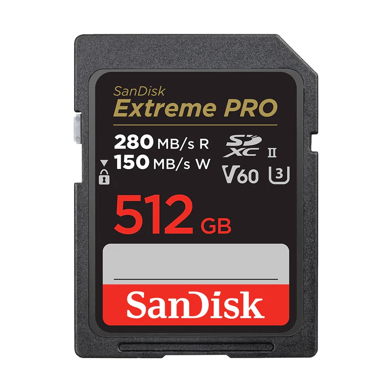 SANDISK EXTREME PRO SDXC UHS-I 512GB (280MB/S)