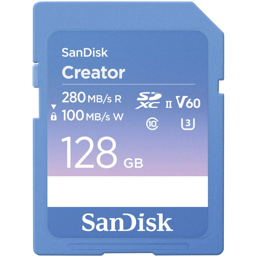 SANDISK CREATOR SERIES UHS-II SDXC 128GB