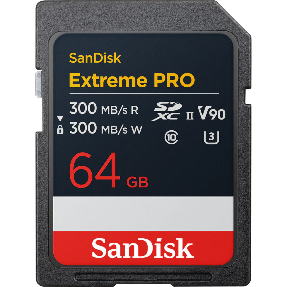 SANDISK EXTREME PRO SDXC UHS-II 64GB 300MB/S