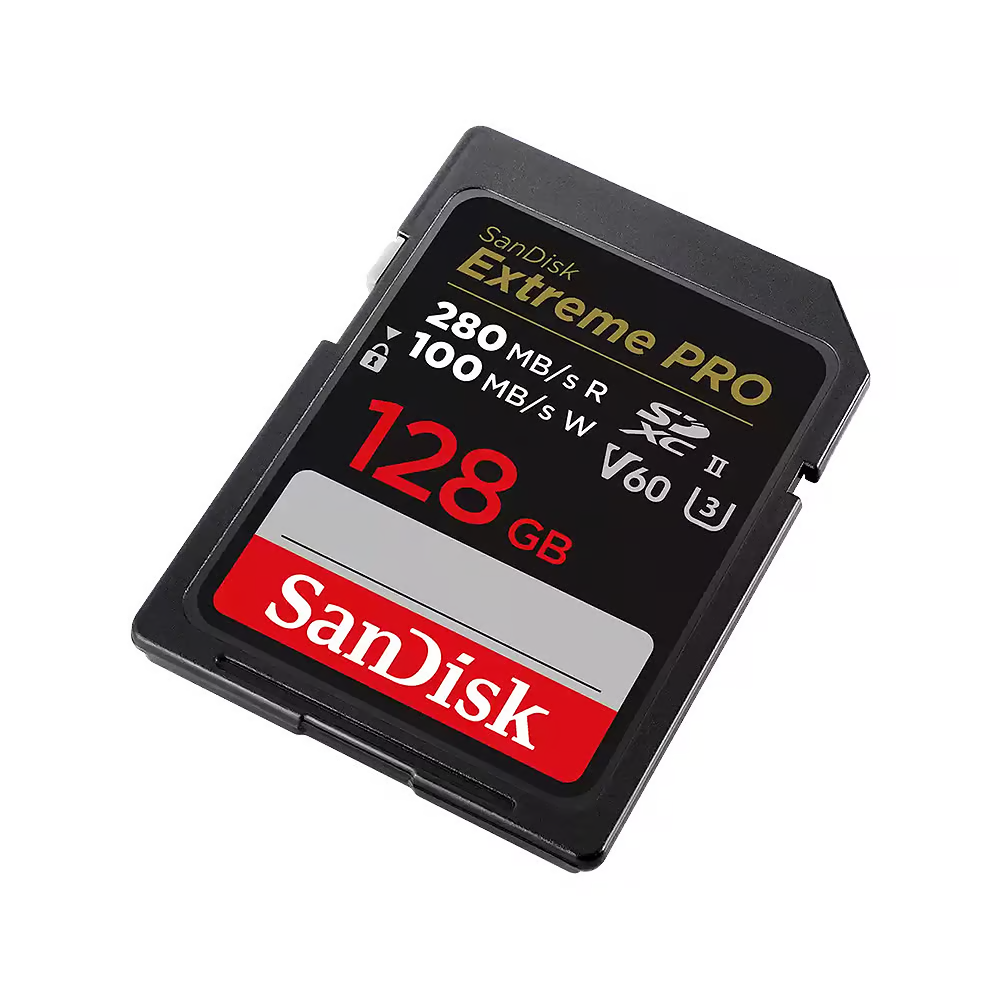 SANDISK EXTREME PRO SDXC UHS-II 128GB (280MB/S)