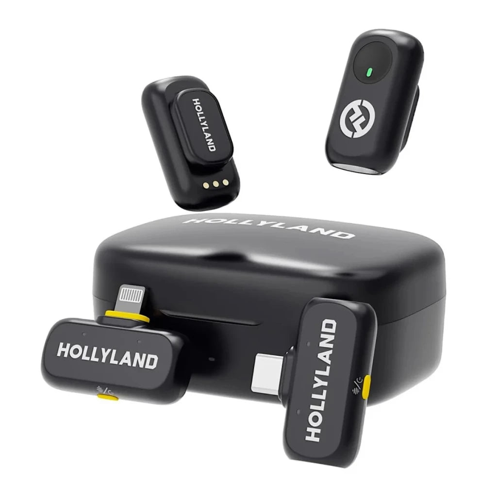 HOLLYLAND LARK A1 COMBO 2-PERSON WIRELESS MICROPHONE SYSTEM