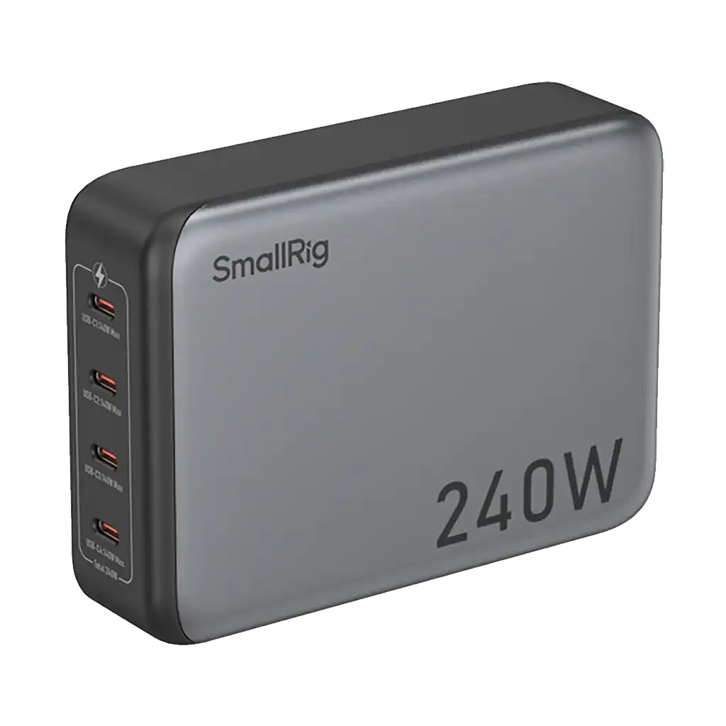 SMALLRIG 240W 4-PORT PD POWER ADAPTER (EU STANDARD)