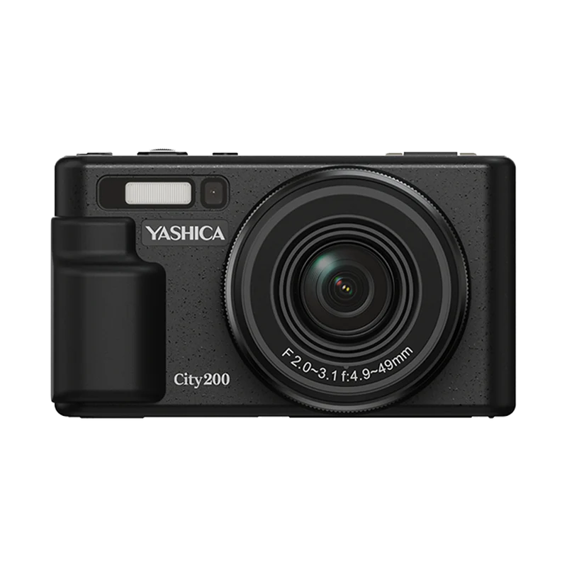 YASHICA CITY 200 DIGITAL COMPACT CAMERA - BLACK
