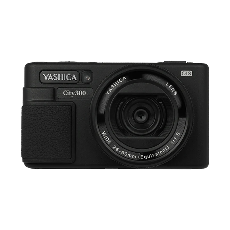 YASHICA CITY 300 DIGITAL COMPACT CAMERA - BLACK