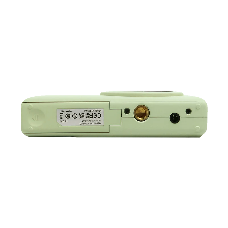 YASHICA DIGIMATE DIGITAL COMPACT CAMERA - MINT GREEN