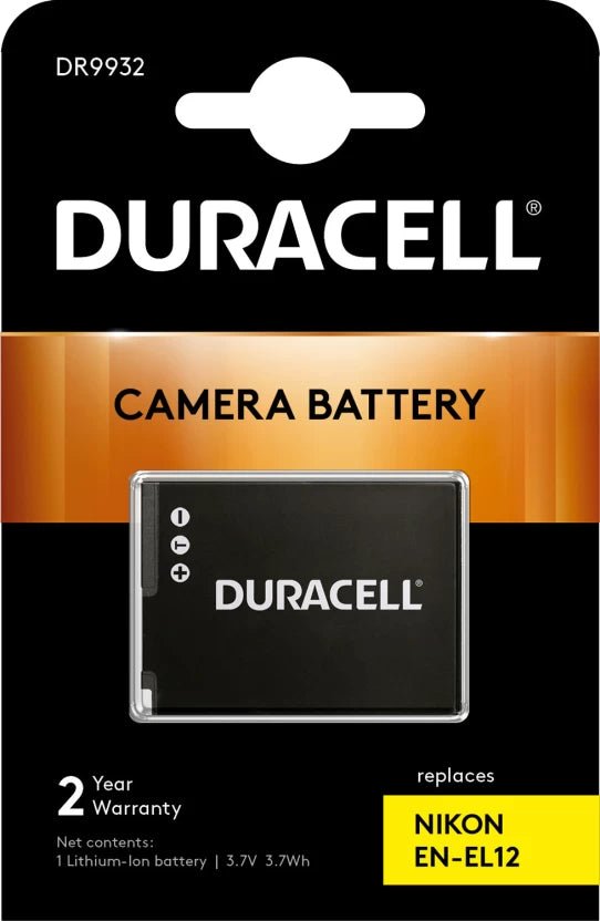 DURACELL BATTERY - FOR NIKON EN-EL12