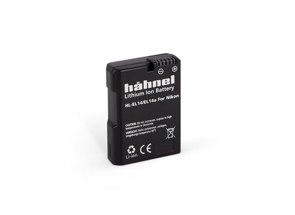 Hahnel HL-EL14 Lithium Ion Battery for Nikon (EN-EL14 / EN-EL14A) Camera tek