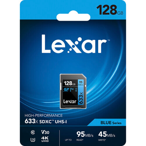 Lexar SDHC UHS-I Pro 128GB 95MB/S Memory Card Camera tek