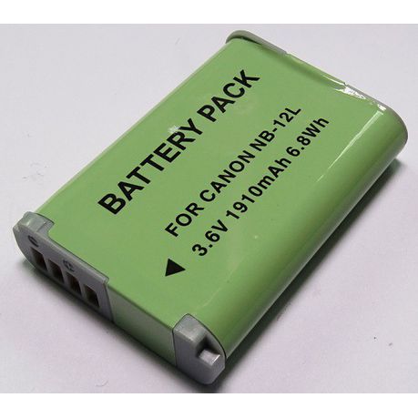 GPB Rechargeable battery for Canon NB-12L Camera tek