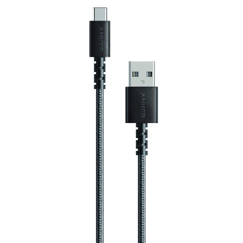 Anker PowerLine Select+ USB-A to USB-C 2.0 Cable (3ft/0.9m) – Black Camera tek