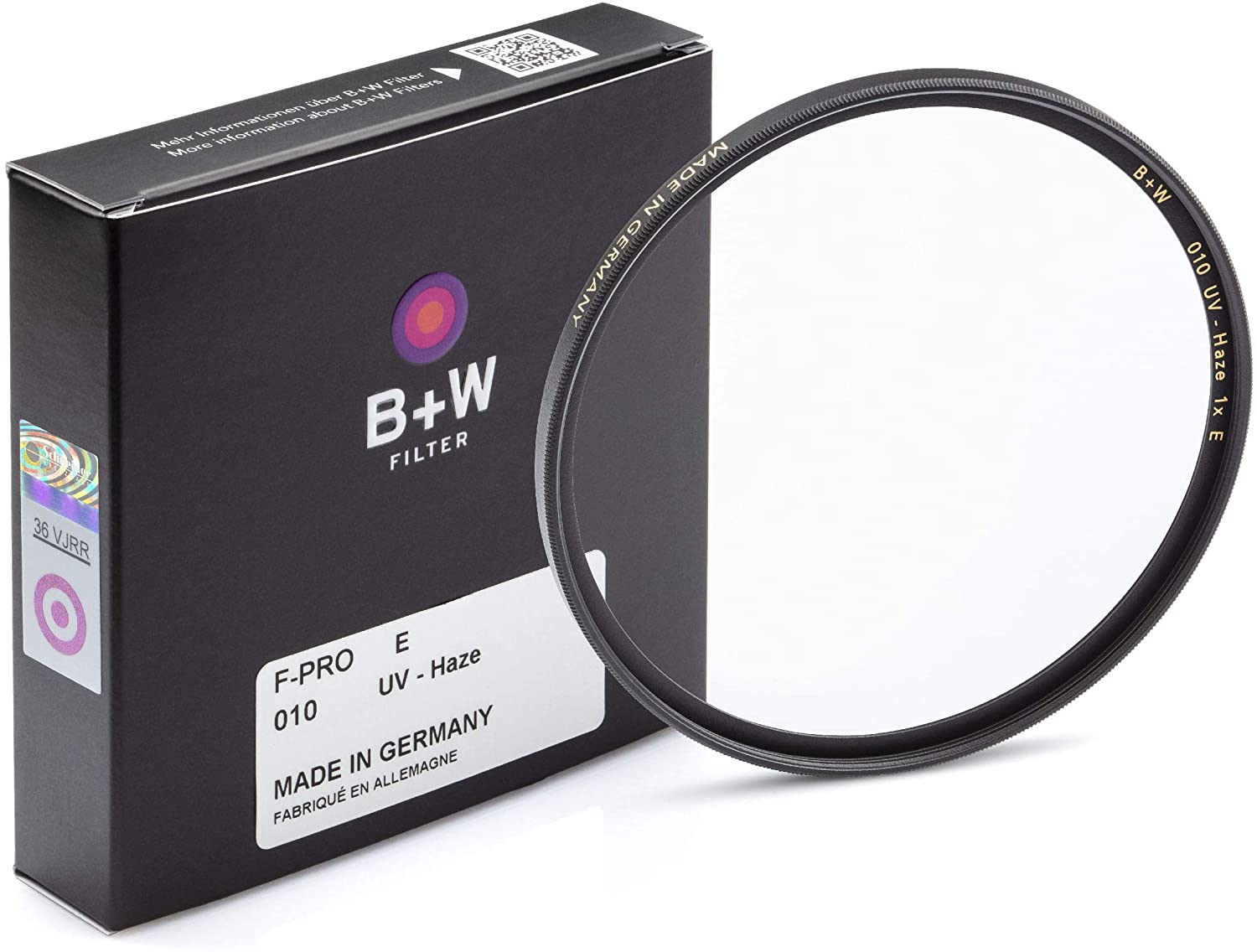B+W 67mm F-Pro UV Filter Camera tek