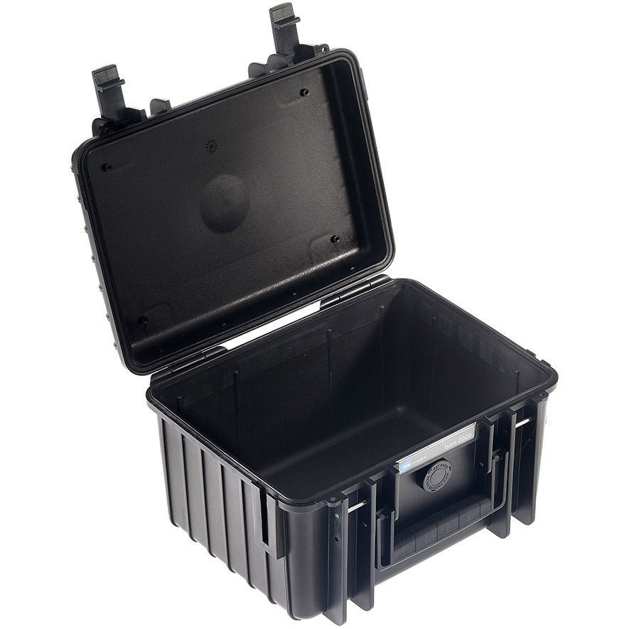 B&W International Type 2000 CASE with Foam – Black Camera tek