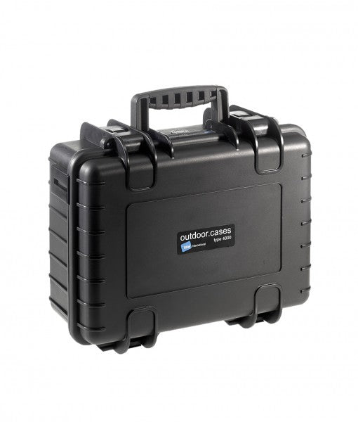 B&W International Type 4000 CASE with Dividers – Black Camera tek