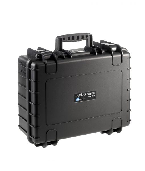 B&W International Type 5000 CASE with Foam – Black Camera tek