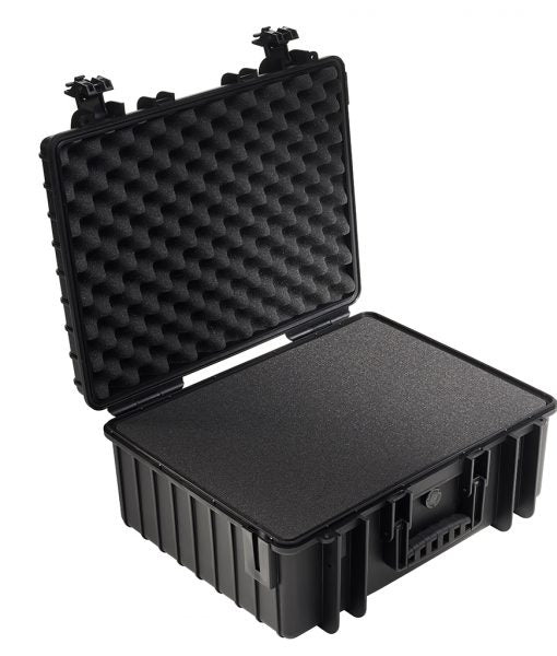 B&W International Type 6000 CASE with Foam – Black Camera tek