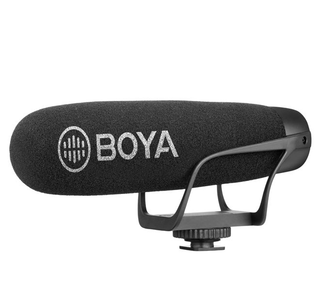 Boya BY-BM2021 Video Shotgun Microphone Camera tek