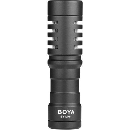Boya BY-MM1 Universal Cardioid Microphone Camera tek