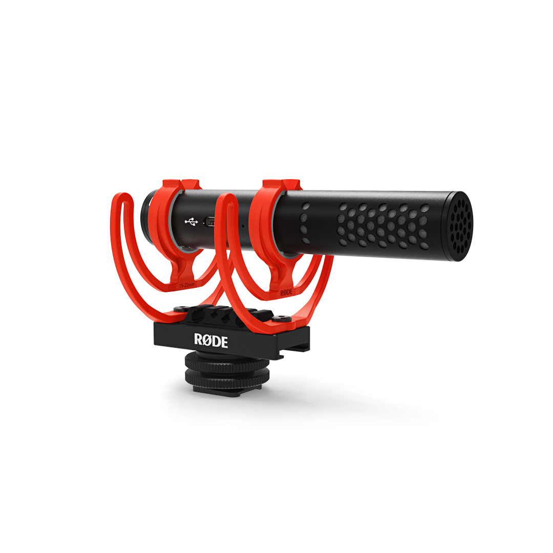 Rode VideoMic GO II Ultracompact Analog/USB Camera-Mount Shotgun Microphone Camera tek