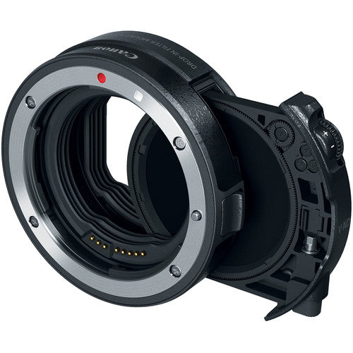 Canon EF-EOS R Mount Adapter with V-ND Filter Camera tek