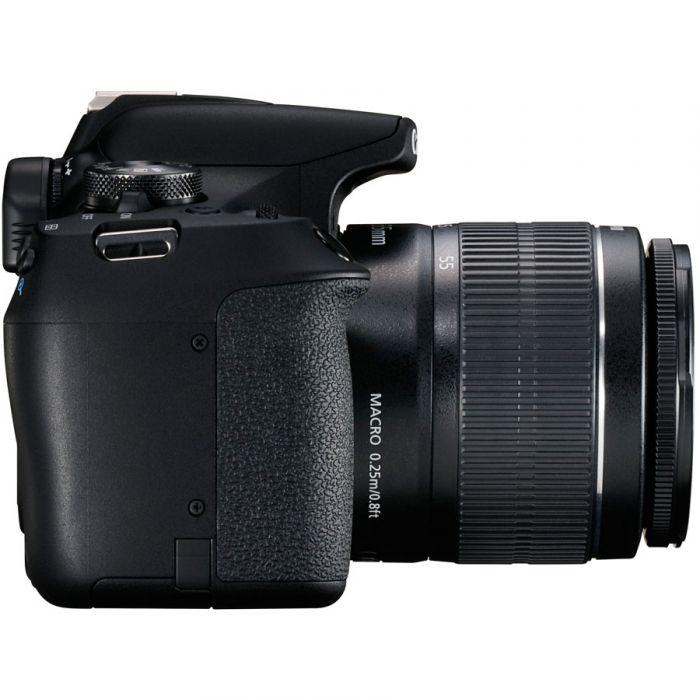 Canon EOS 2000D DSLR with EF-S 18-55mm IS II & EF 75-300mm f/4-5.6 III Camera tek