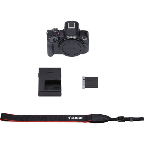 Canon EOS R50 Mirrorless Camera (Black) Body Only Camera tek