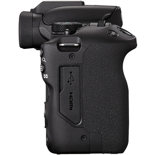 Canon EOS R50 Mirrorless Camera with 18-45mm Lens (Black) Camera tek