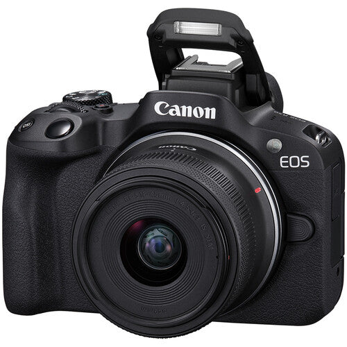 Canon EOS R50 Mirrorless Camera with 18-45mm and 55-210mm Lenses (Black) Camera tek
