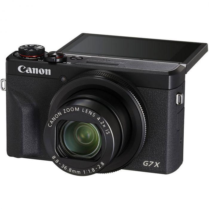 Canon PowerShot G7 X Mark III Digital Camera (Black) Camera tek