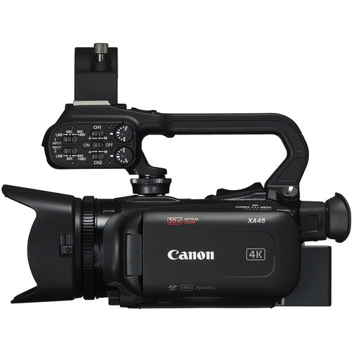 Canon XA 45 Professional UHD 4K Camcorder Camera tek