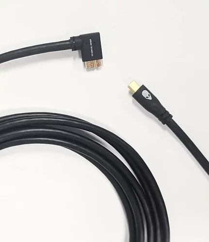 Area51 Classified #2 Pro+ USB Micro-B Right Angle to USB-C Tether Cable 4.5m Cameratek 