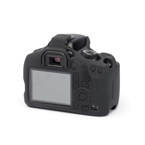 Easycover Silicone Case for Canon EOS 1200D | 1300D | 2000D | 4000D (Black) Camera tek