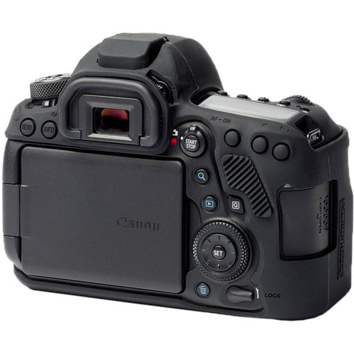 Easycover Silicon Case for Canon EOS 6D Mark II ( Black ) Camera tek