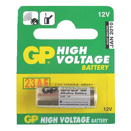GP Alkaline 23AE Battery 12V Camera tek