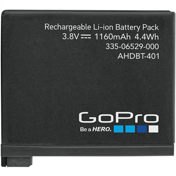 GoPro HERO4 Rechargeable Li-Ion Battery Camera tek