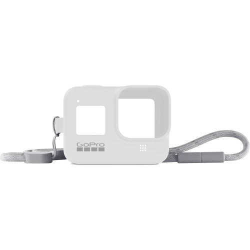 GoPro Sleeve + Lanyard (White Hot) for HERO8 Black Camera tek