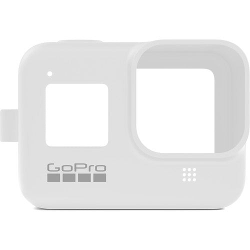 GoPro Sleeve + Lanyard (White Hot) for HERO8 Black Camera tek