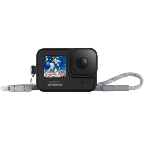 GoPro Sleeve + Lanyard for HERO11, HERO10 & HERO9 Black (Black) Camera tek