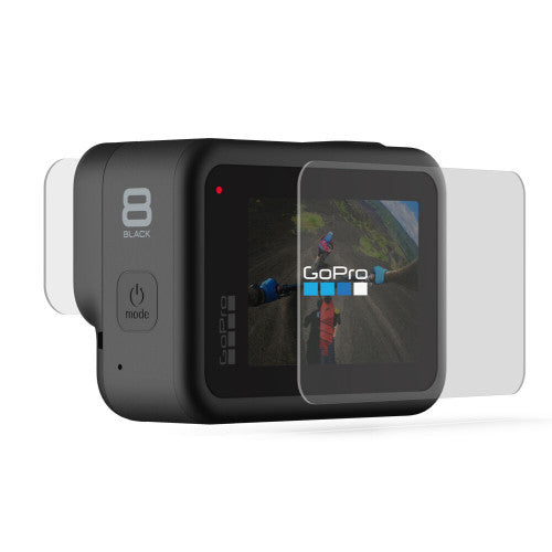 GoPro Tempered Glass Lens + Screen Protectors for HERO8 Black Camera tek
