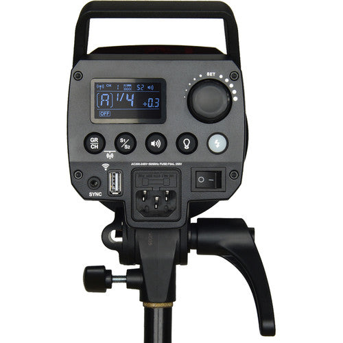 Godox MS300 3-Light Studio Flash Kit Camera tek