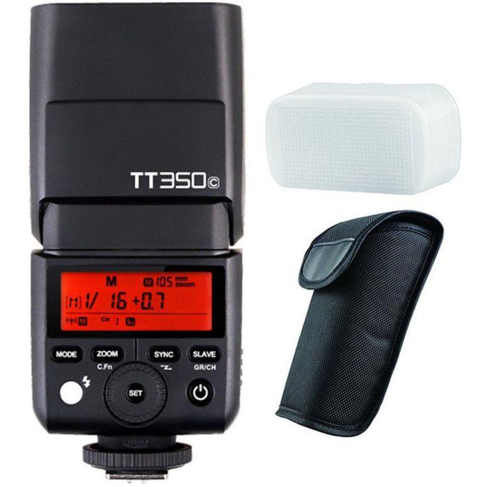 Godox TT350C Mini Thinklite TTL Flash for Canon Cameras Camera tek