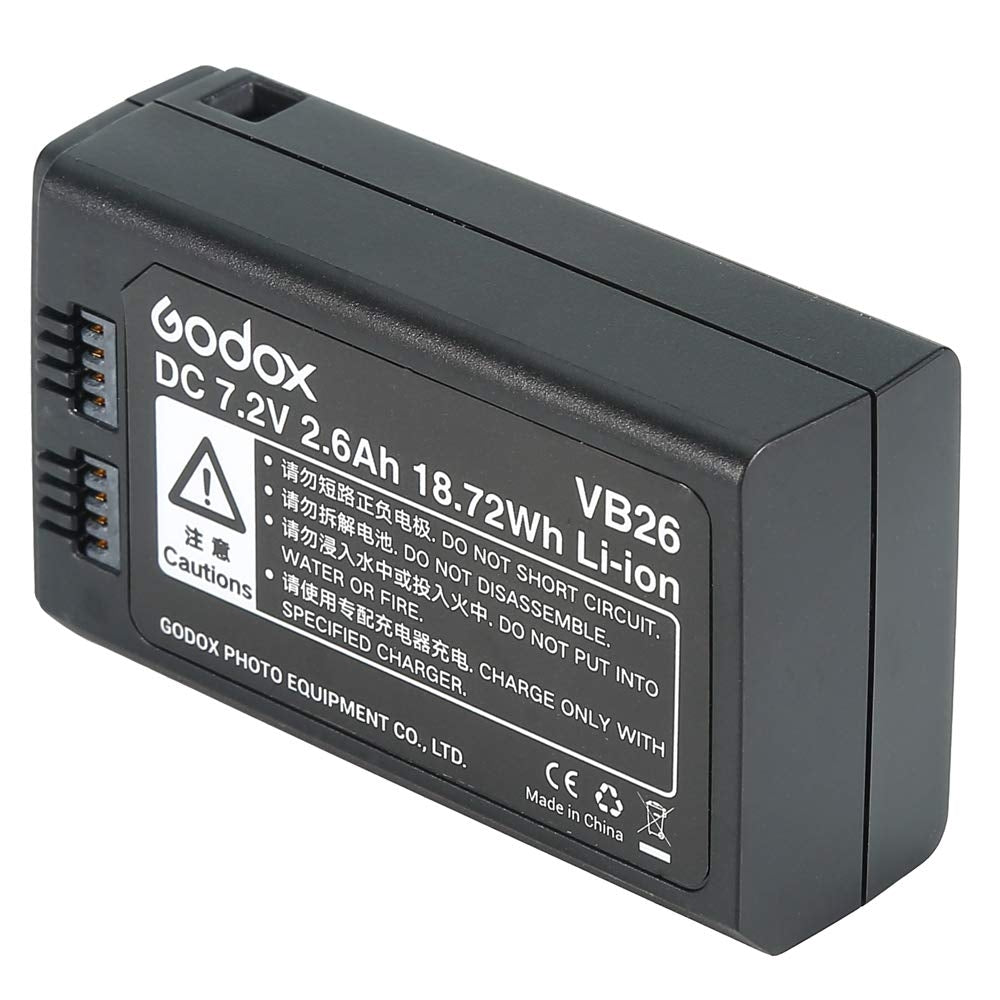 Godox VB-26 Li-Ion Battery for V1 Flash Head Camera tek