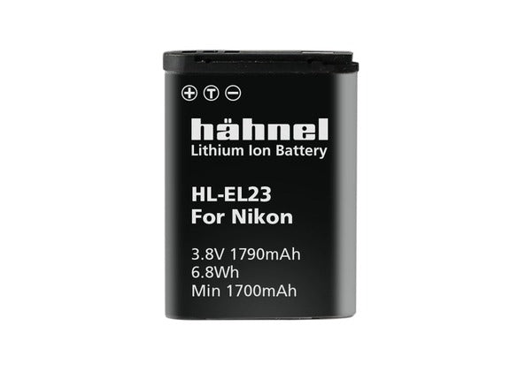 Hahnel HL-EL23 Lithium Ion Battery for Nikon (EN-EL23) Camera tek