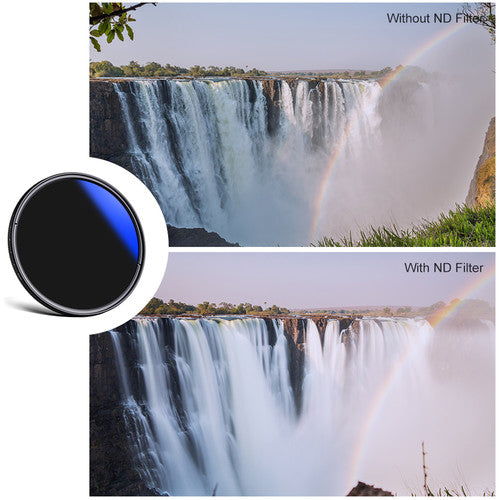 K&F CONCEPT VARIABLE ND2-400 HMC 82MM FILTER Camera tek
