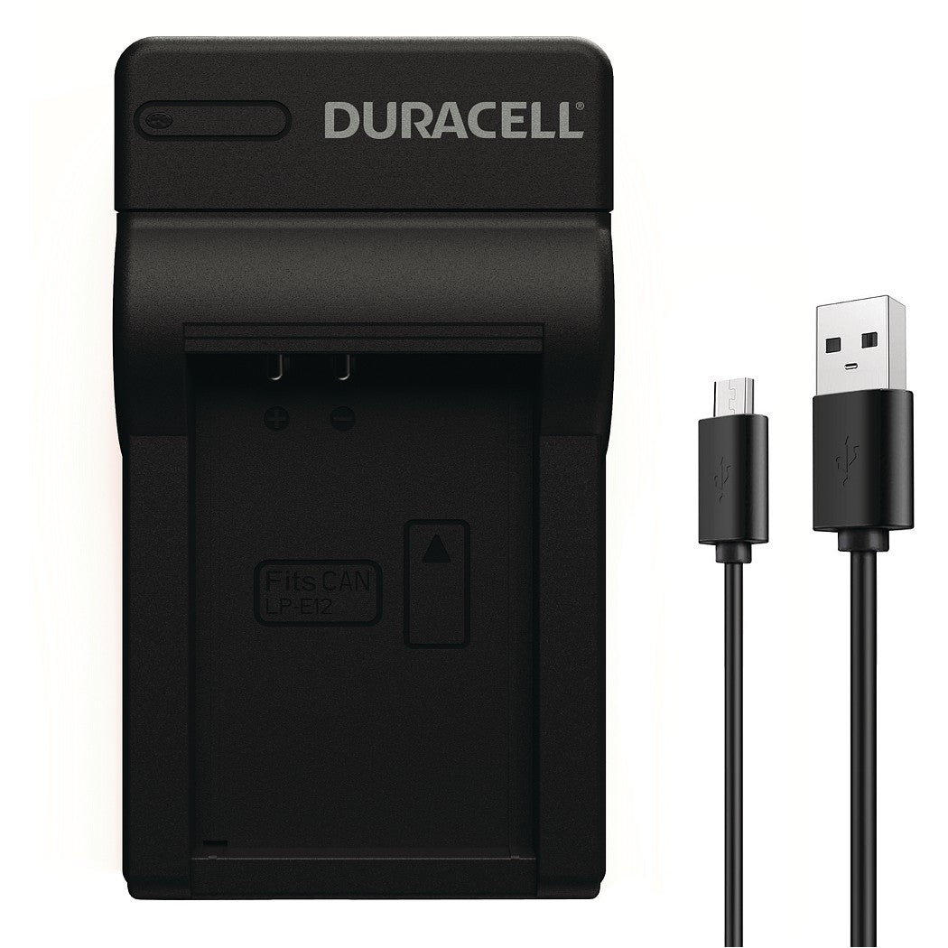 Duracell Canon LP-E12 Replacement Charger Camera tek