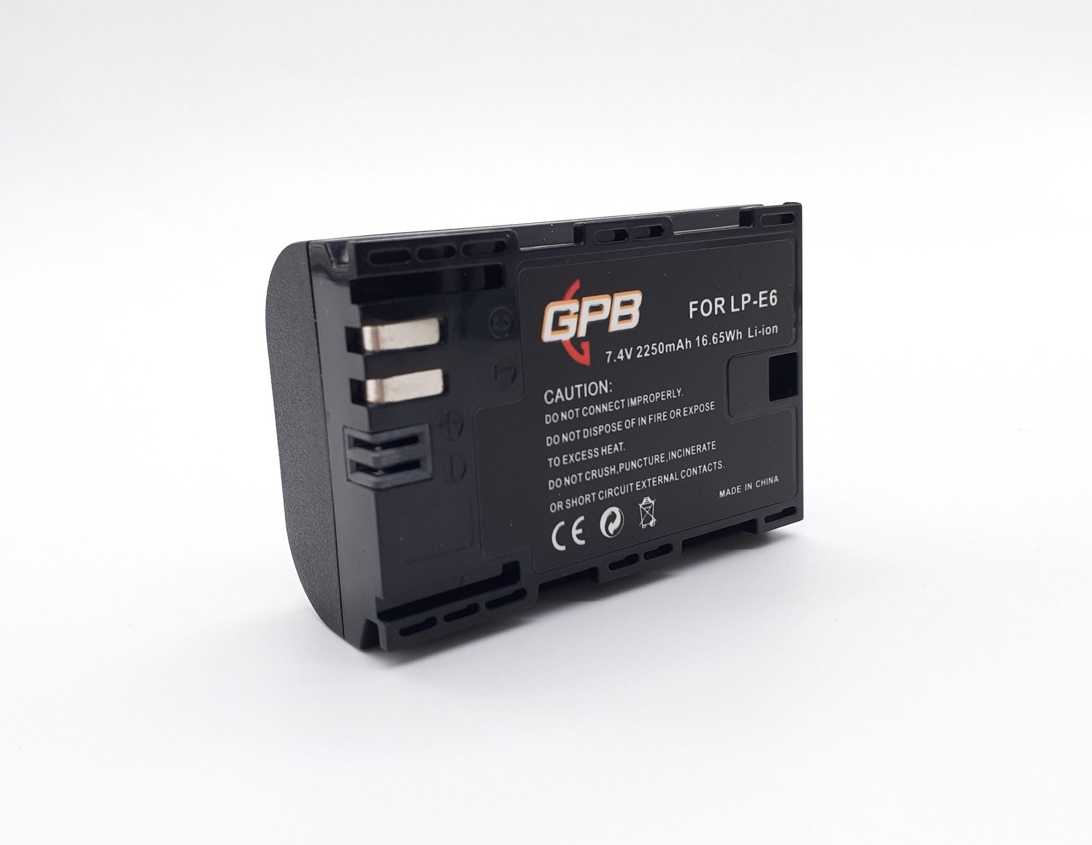 GPB RECHARGEABLE BATTERY FOR CANON LP-E6NH Camera tek
