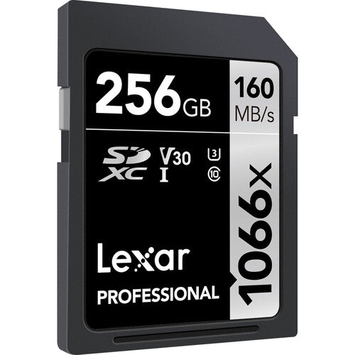 Lexar 256GB Professional 1066x UHS-I SDXC Memory Card 160MB/s Camera tek