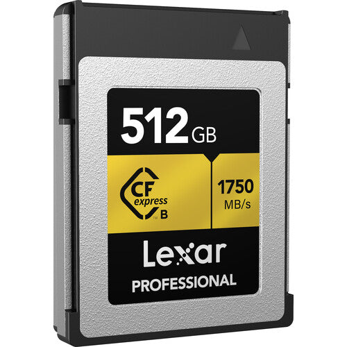 Lexar 512GB Professional CFexpress Type-B Memory Card Camera tek