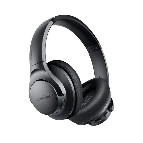 Anker Soundcore Life Q20 Wireless Over-Ear Hybrid ANC Headphones - Black Camera tek